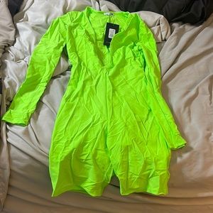 Neon Green Jumpsuit